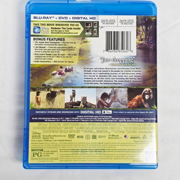 The Jungle Book Blu-ray - Picture 4 of 4